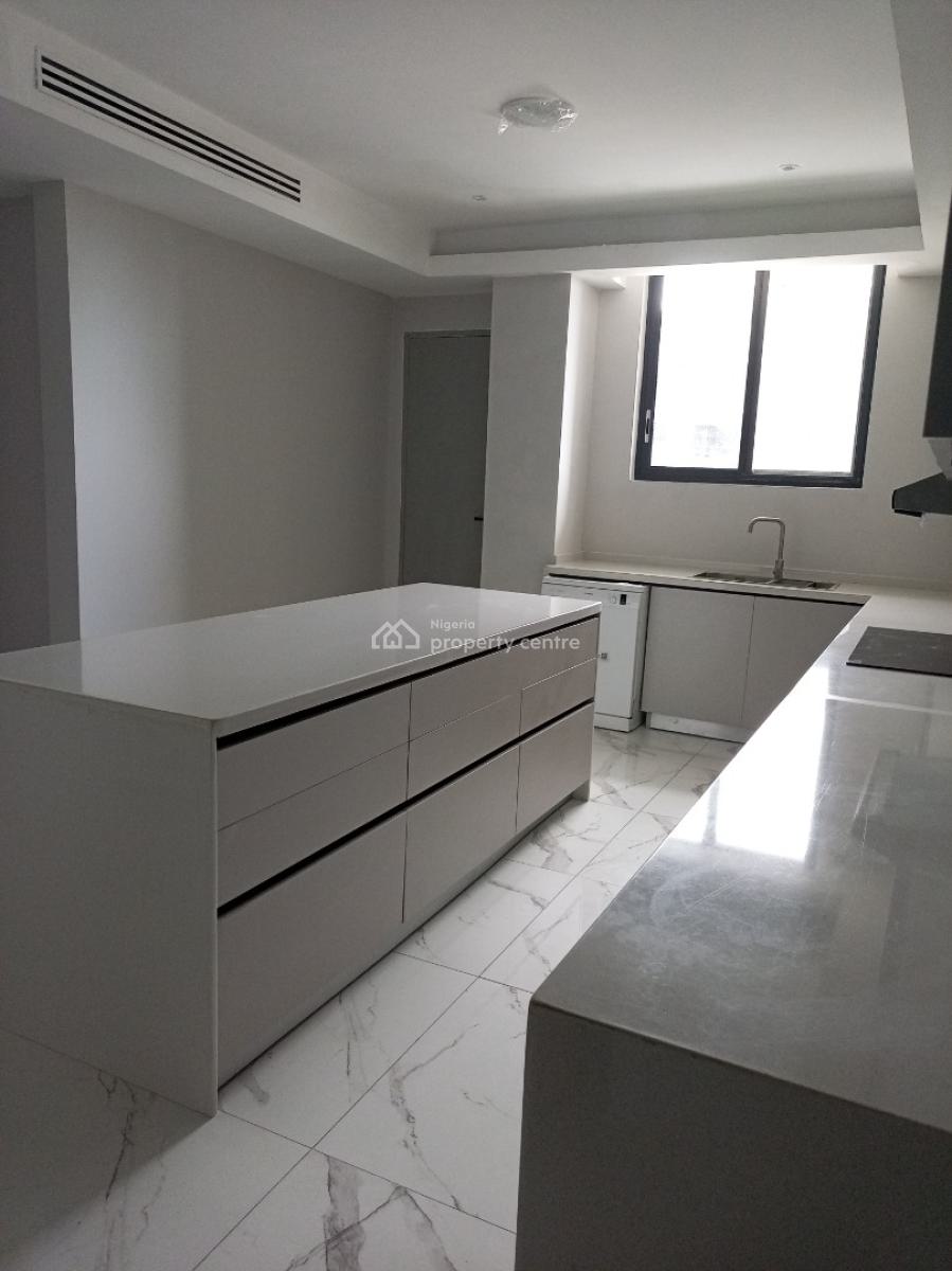 Luxury 4bedroom with 2room Bq Pool Gym Cenima Elevator 24hours Light, Ikoyi, Lagos, Flat / Apartment for Rent