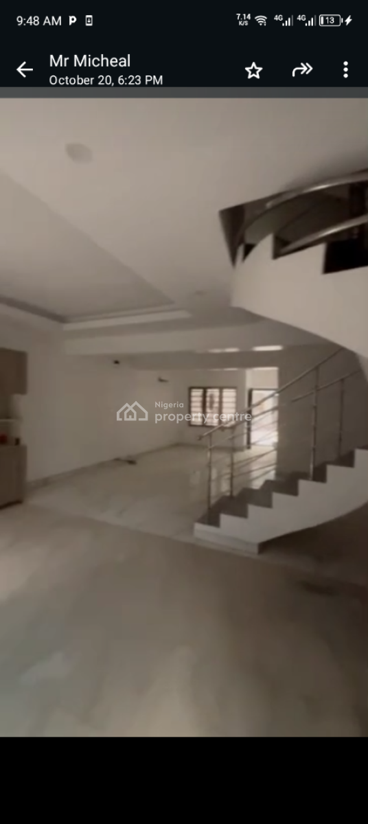 4 Bedroom Terrace Manssoinette Duplex with All Room Ensuite, Surulere, Lagos, Terraced Duplex for Rent