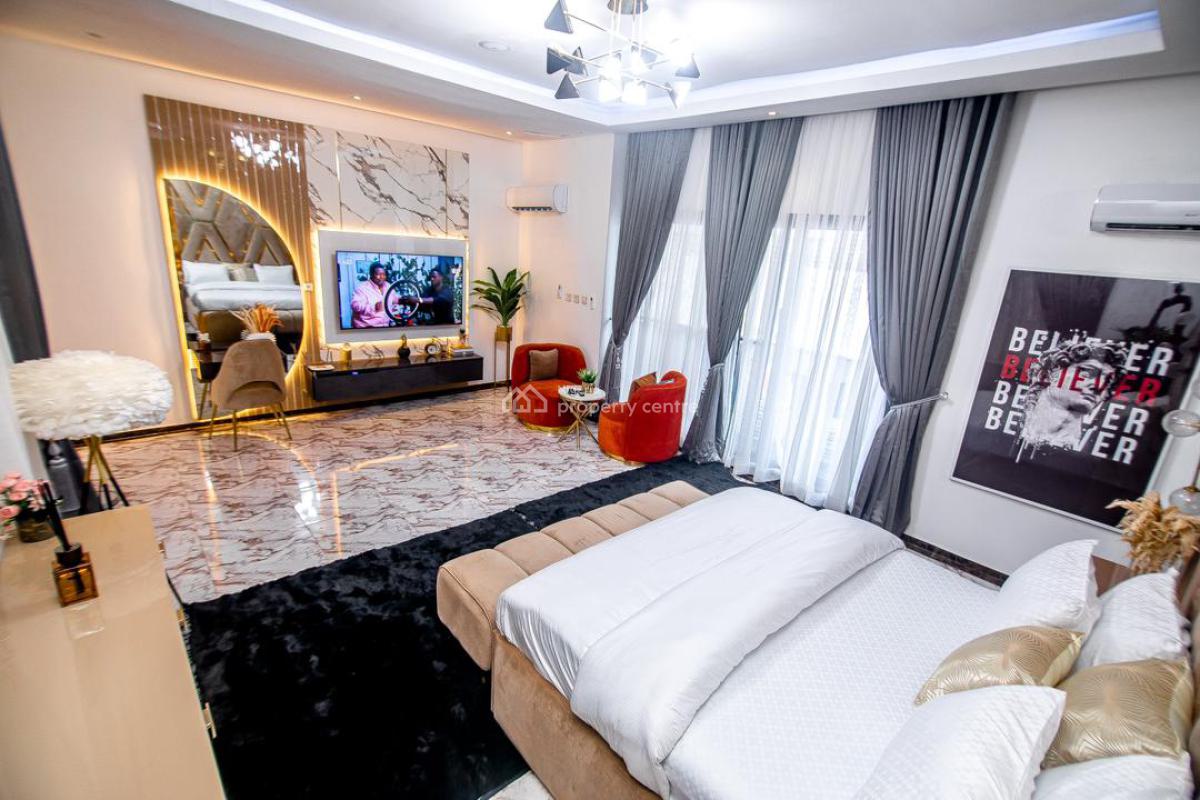 Nicely Furnished 4 Bedroom Terrace Duplexes, Freedom Way, Lekki Phase 1, Lekki, Lagos, Terraced Duplex for Rent