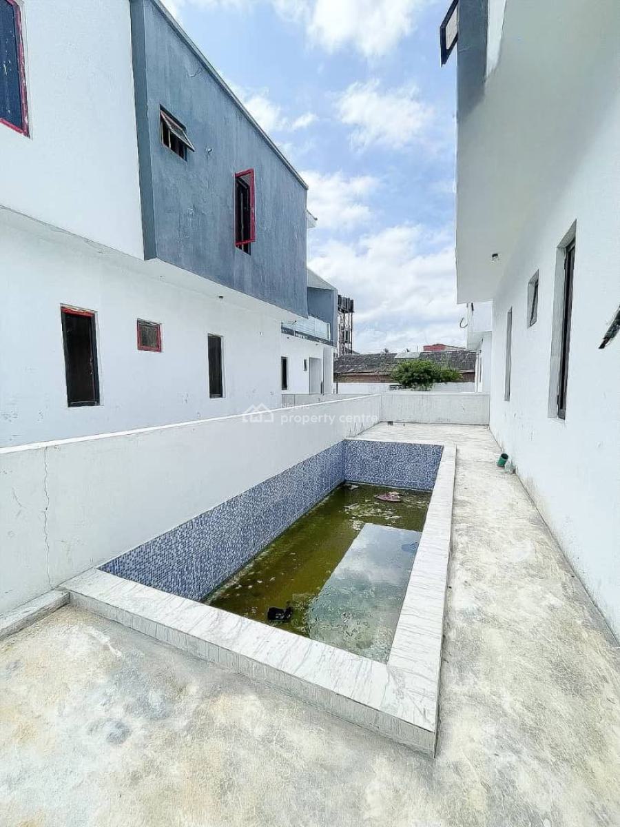 Exquisite 4 Bedroom Semi Detached Duplex with Bq & Pool, Ologolo, Lekki, Lagos, Semi-detached Duplex for Sale