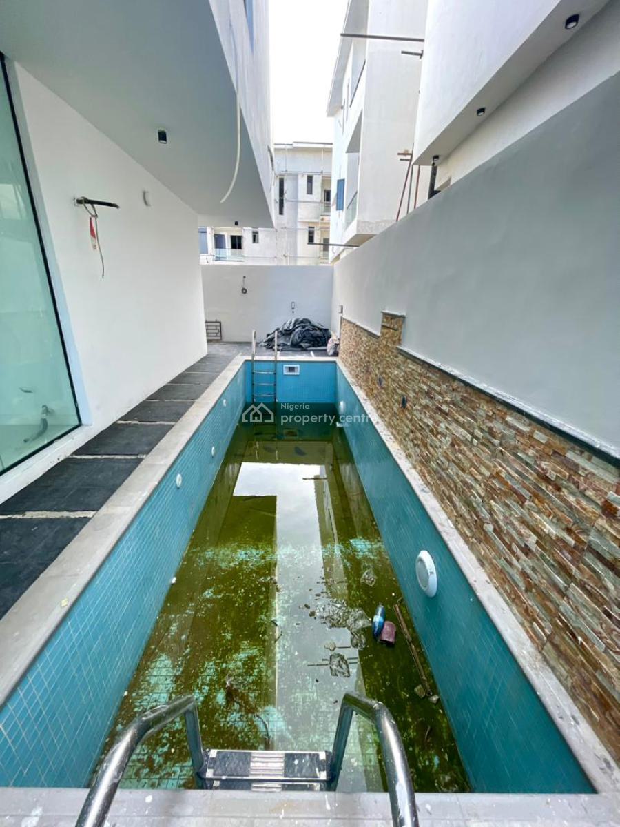 Exquisitely Carved 5 Bedroom Fully Detached Duplex with Cinema, & Swimming Pool, Ikate, Lekki, Lagos, Detached Duplex for Sale