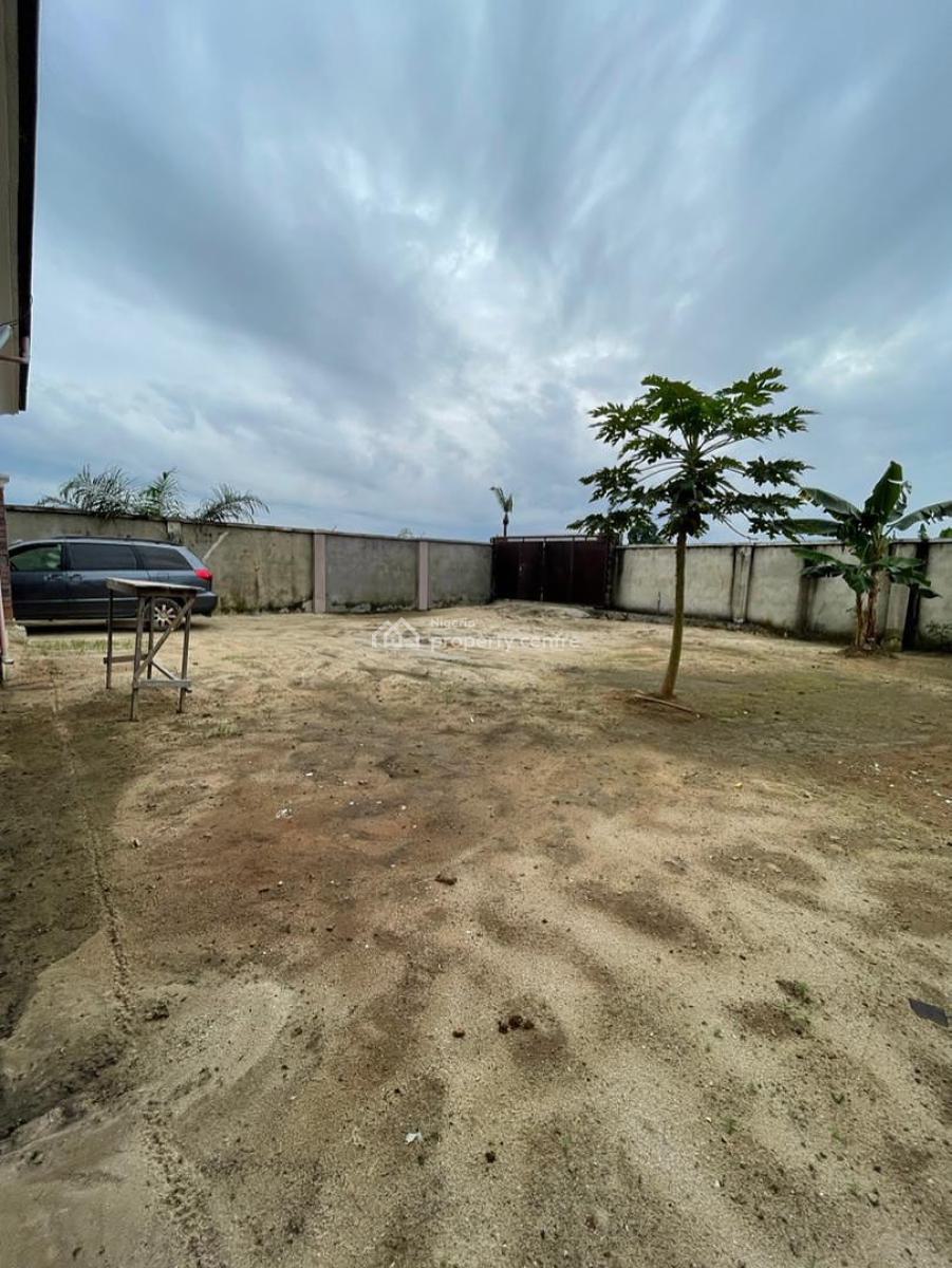 Newly Built 4 Bedroom Bungalow on 1.5 Plots, Rumukwurushi - Igbo-etche Road, Port Harcourt, Rivers, Detached Bungalow for Sale