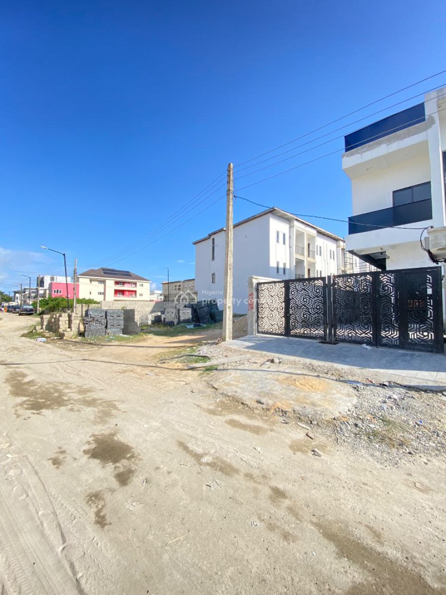 605sqm Cornerpiece Land in a Very Secured Estate, Atlantic View Estate, New Road, Chevron, Lekki, Lagos, Residential Land for Sale