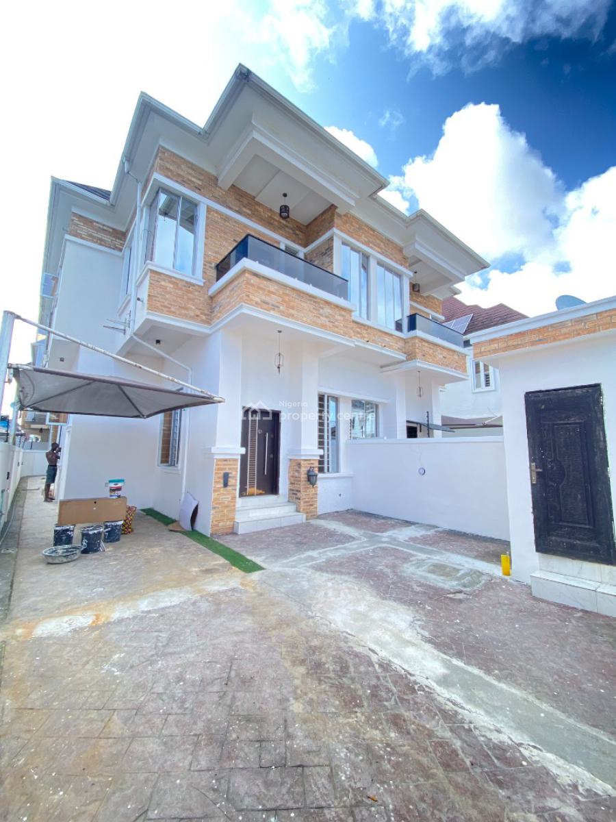 4 Bedroom Semi Detached Duplex with Bq, Chevron Alternative, Lekki, Lagos, Semi-detached Duplex for Rent