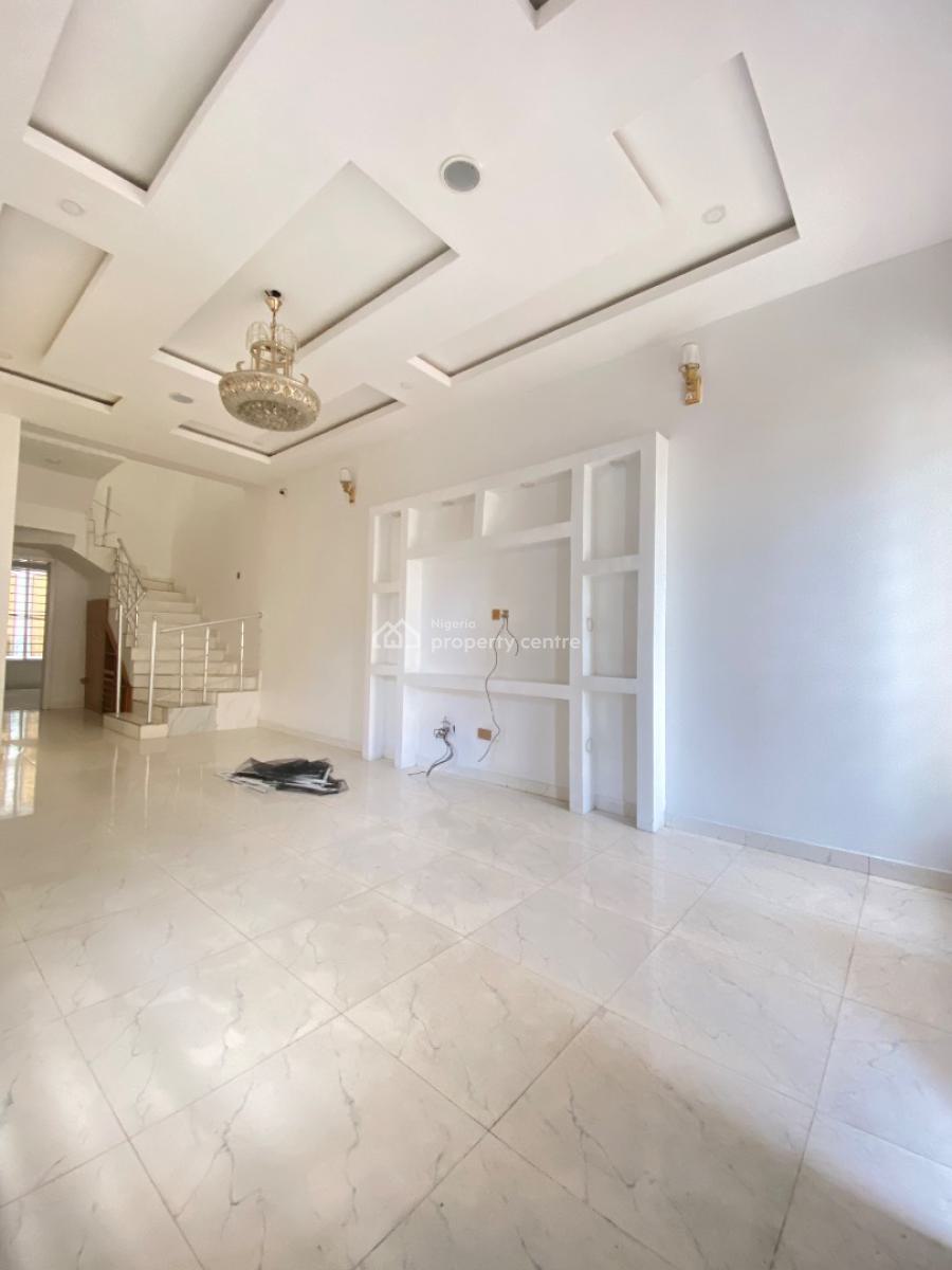 4 Bedroom Semi Detached Duplex with Bq, Chevron Alternative, Lekki, Lagos, Semi-detached Duplex for Rent