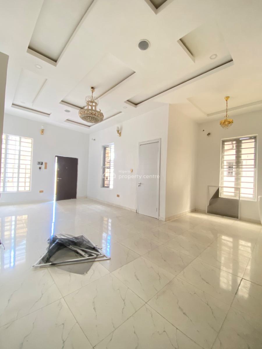 4 Bedroom Semi Detached Duplex with Bq, Chevron Alternative, Lekki, Lagos, Semi-detached Duplex for Rent