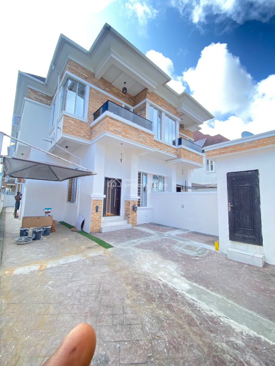 4 Bedroom Semi Detached Duplex with Bq, Chevron Alternative, Lekki, Lagos, Semi-detached Duplex for Rent