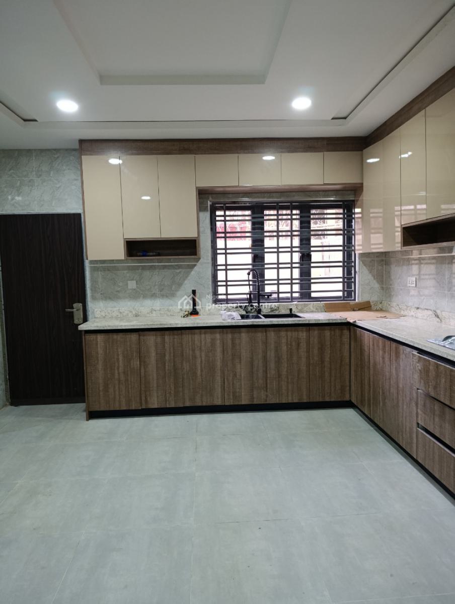 Brand New 4 Bedroom Terrace Duplex with a Bq & a Roof Top, Utako, Abuja, Terraced Duplex for Rent