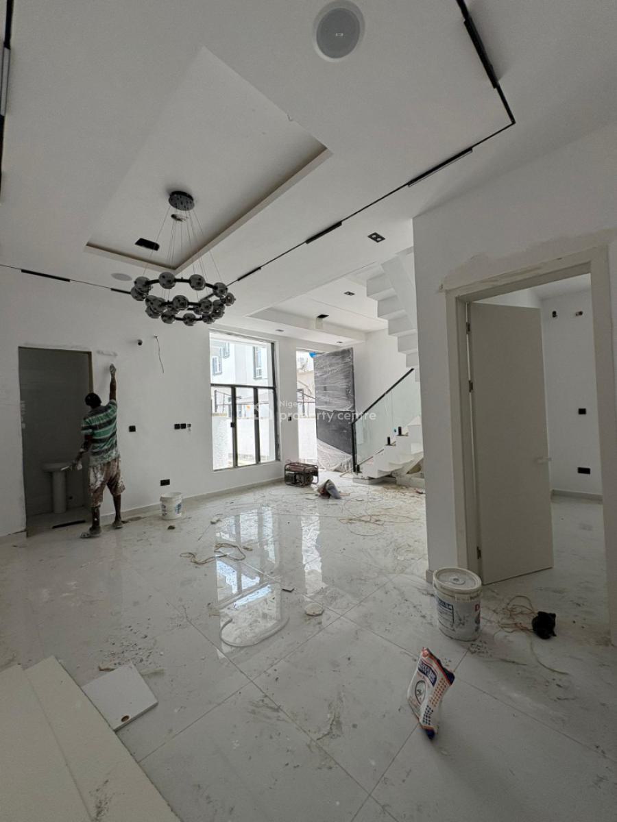 Spacious 4 Bedroom Semi-detached House Self Compound, Orchid Road Eleganza Bustop, Lekki, Lagos, Semi-detached Duplex for Sale