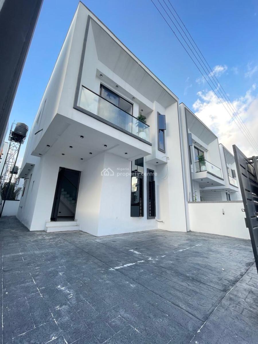 Newly Built 4 Bedroom Duplex Comes with Bq, Ikate, Lekki, Lagos, Semi-detached Duplex for Sale