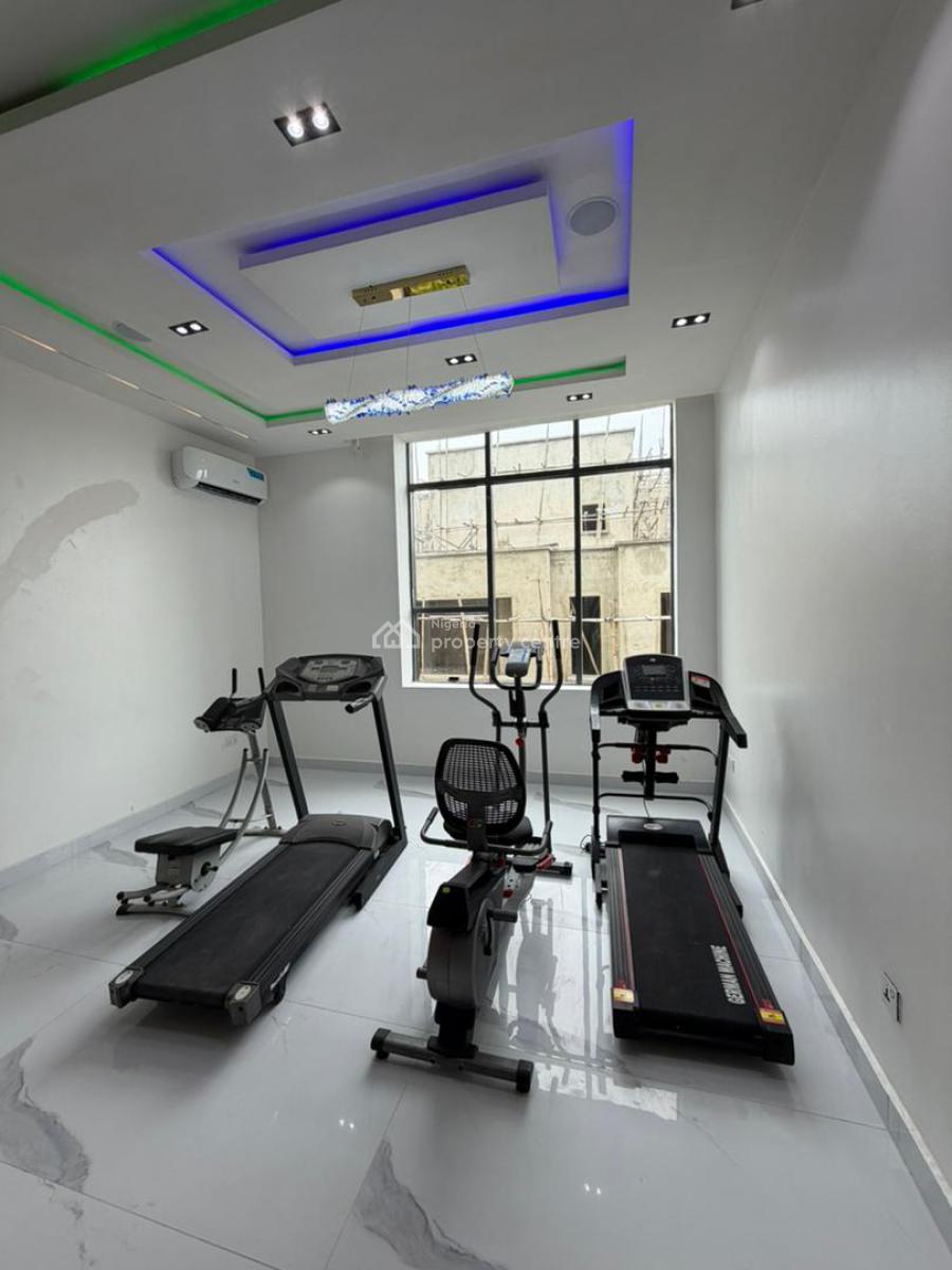 Contemporary 5 Bedroom Detached Duplex with Gym, Pool, Cinema, Bq, Ikate, Lekki, Lagos, Detached Duplex for Sale