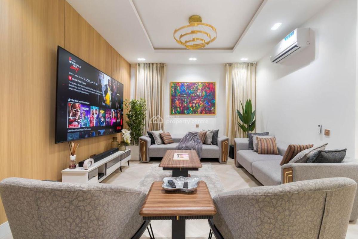 Luxurious 4 Bedroom Apartment, Lekki Phase 1, Lekki, Lagos, Terraced Duplex Short Let