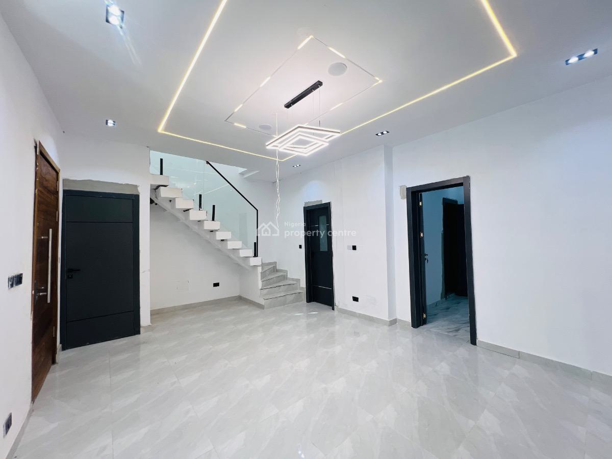 Stunning 4 Bedroom Terrace Duplex, Ikota Gra Behind Megachicken Restaurant, Ikota, Lekki, Lagos, Terraced Duplex for Sale
