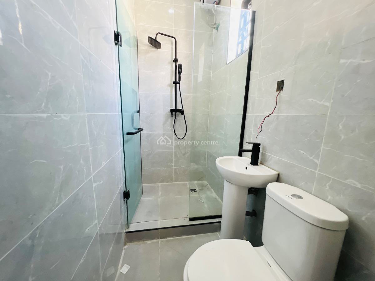 Stunning 3 Bedroom Terrace Duplex with Bq, Ikota Gra Behind Megachicken Restaurant Lekki, Ikota, Lekki, Lagos, Terraced Duplex for Sale