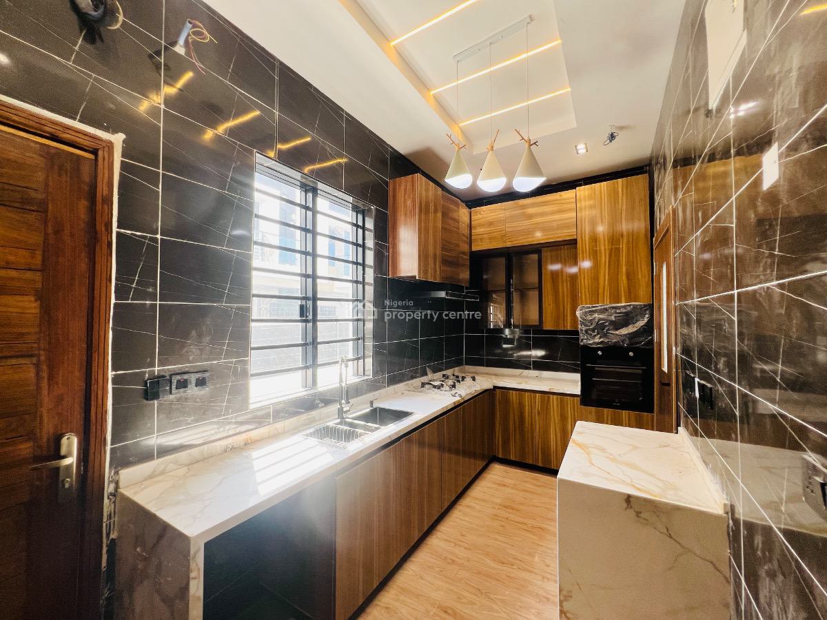 Stunning 4 Bedroom Semi Detached Duplex, Ikota Gra Estate Behind Megachicken Restaurant Lekki, Ikota, Lekki, Lagos, Semi-detached Duplex for Sale
