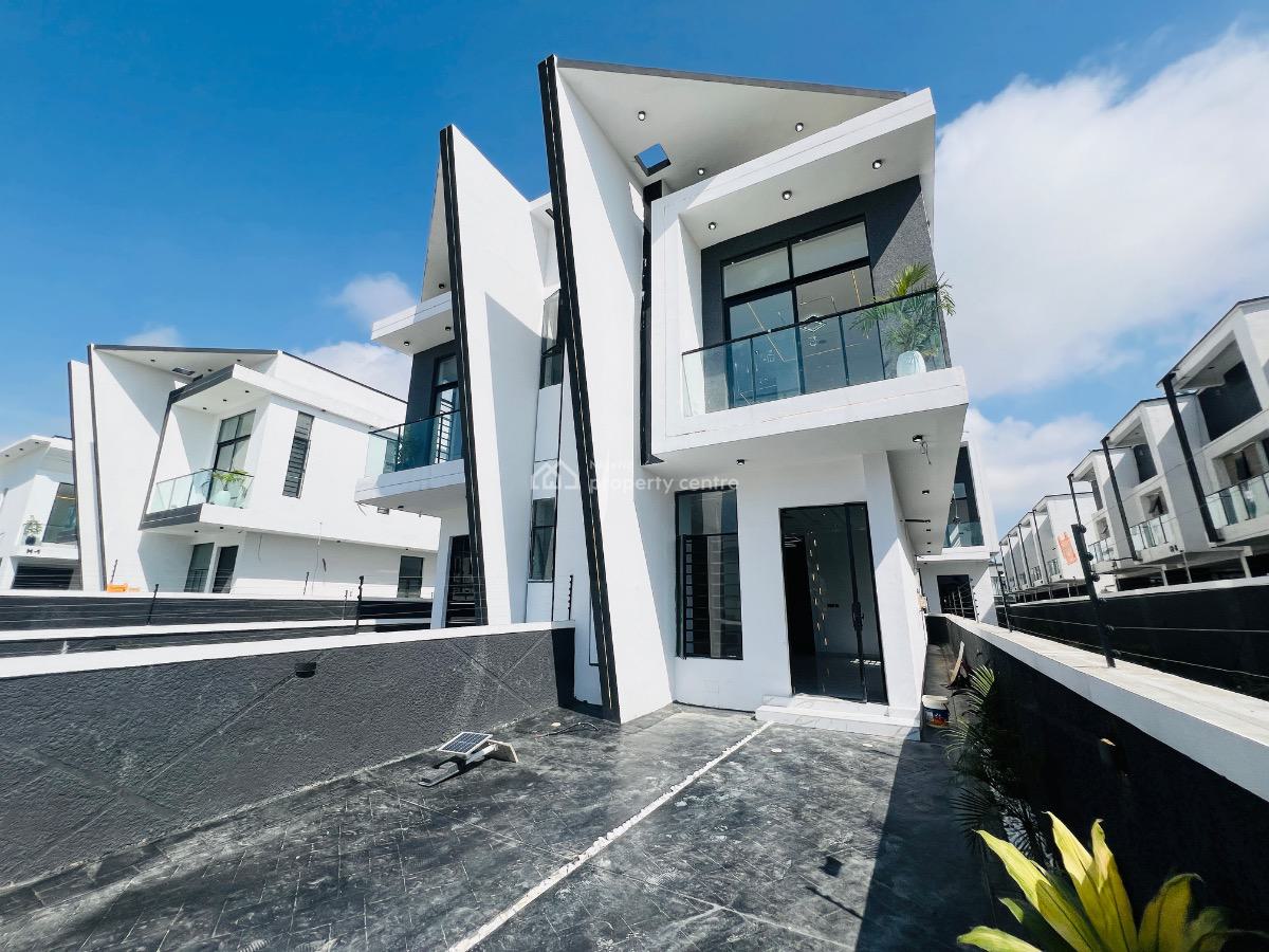 Stunning 4 Bedroom Semi Detached Duplex, Ikota Gra Estate Behind Megachicken Restaurant Lekki, Ikota, Lekki, Lagos, Semi-detached Duplex for Sale