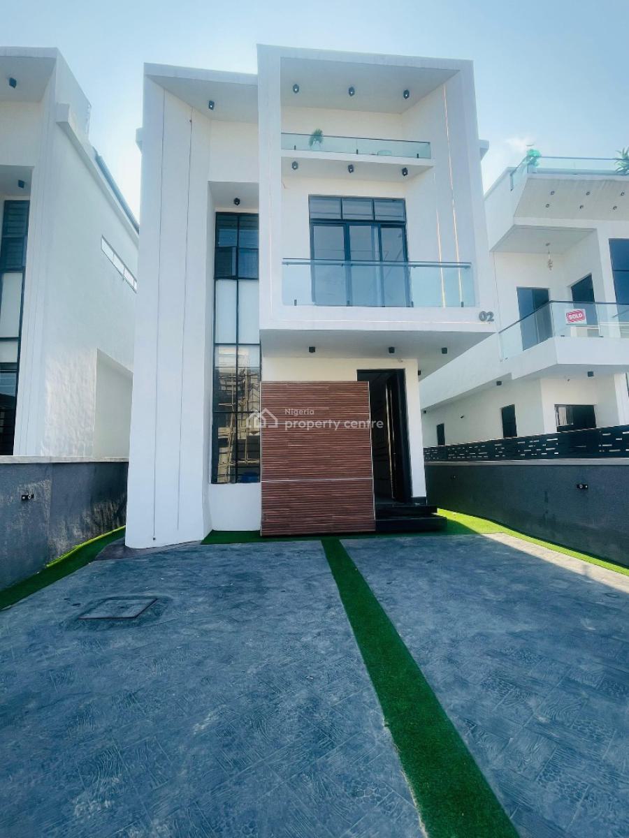 Pristine 5 Bedroom  Fully Detached with Bq, Chevron, Lekki, Lagos, Detached Duplex for Sale