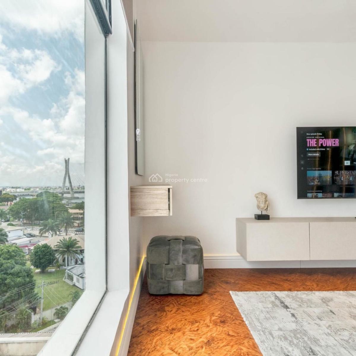 3 Bedroom with Pool and City View, Avenue Montaigne, Ikoyi, Lagos, Flat / Apartment Short Let