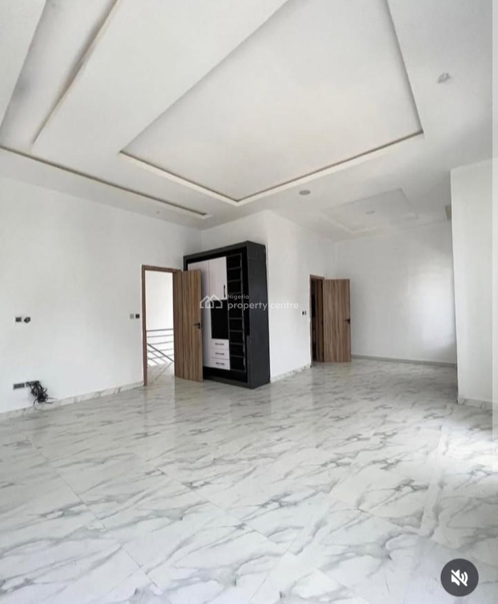 Modern Lovely Duplex in a Serene + Flood Free Estate, Chevron, Lekki, Lagos, Detached Duplex for Sale