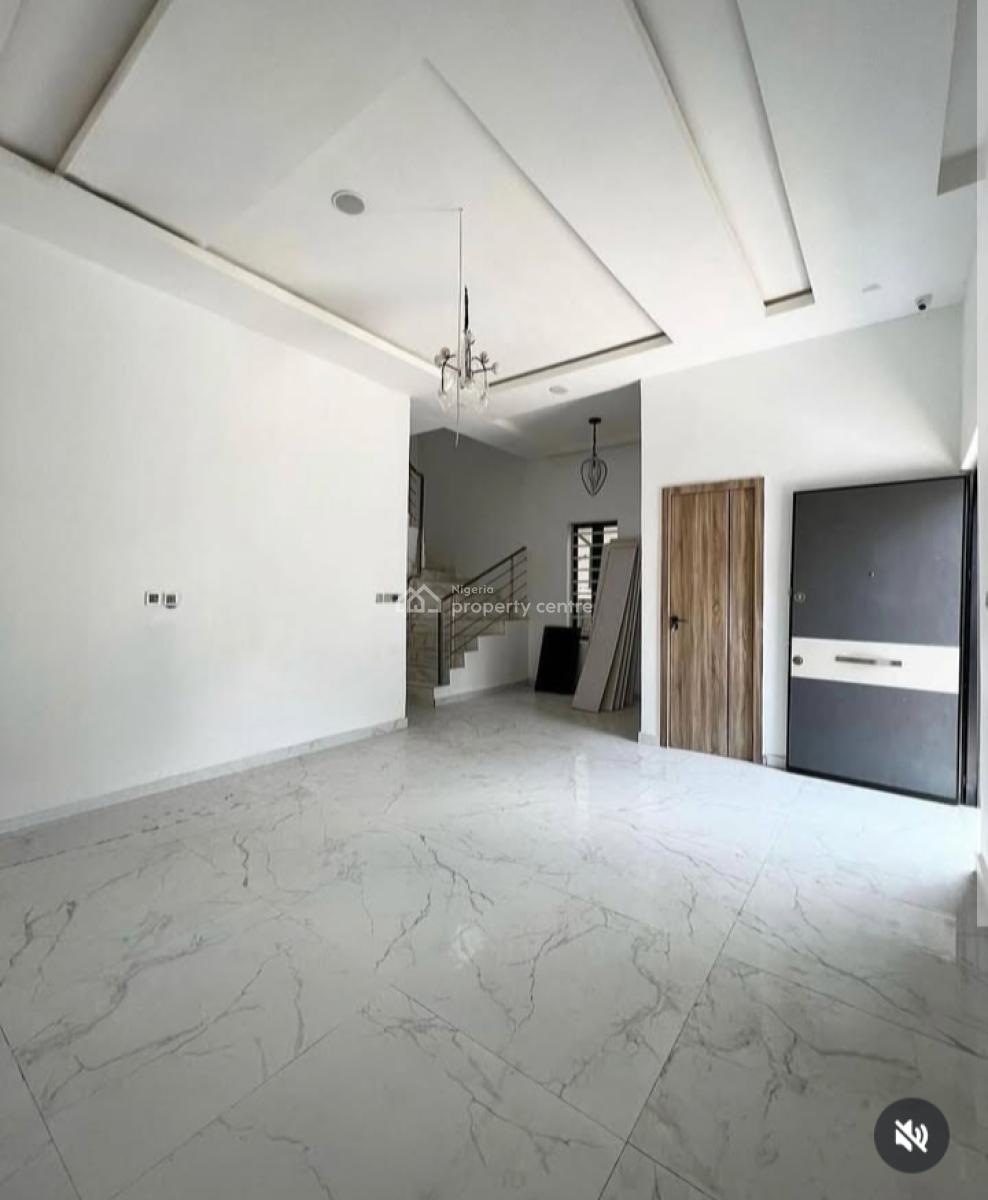 Modern Lovely Duplex in a Serene + Flood Free Estate, Chevron, Lekki, Lagos, Detached Duplex for Sale