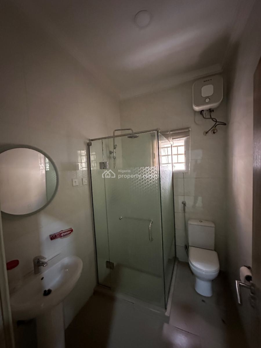Partly Furnished 4 Bedroom Terrace Duplex with Bq, Inverter, Acs, Off Coza, Guzape District, Abuja, Terraced Duplex for Sale