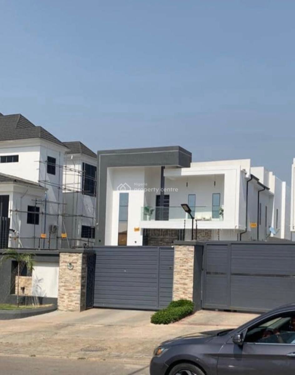 Serviced 5 Bedroom Detached Duplex with Bq, Guzape District, Abuja, Detached Duplex for Rent
