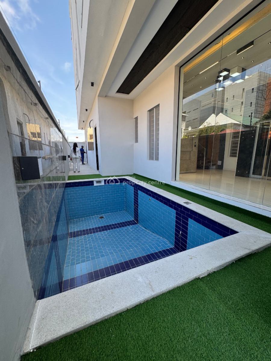 Spacious 5 Bedroom Fully Detached House with Pool, Lekki Phase 1, Lekki, Lagos, Detached Duplex for Sale
