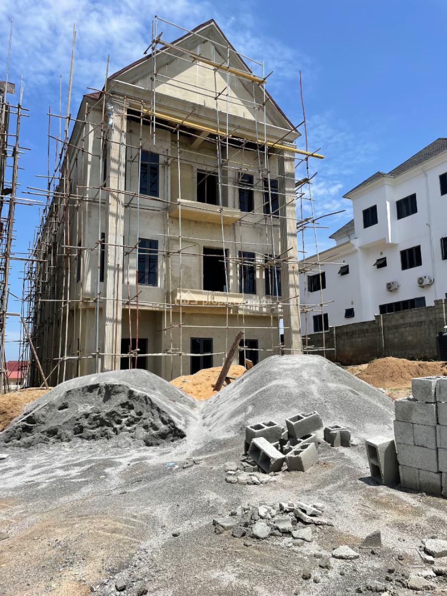 Luxurious 7 Bedroom Mansion with Private Pool, Plot 661 Guzape, Guzape District, Abuja, Terraced Duplex for Sale
