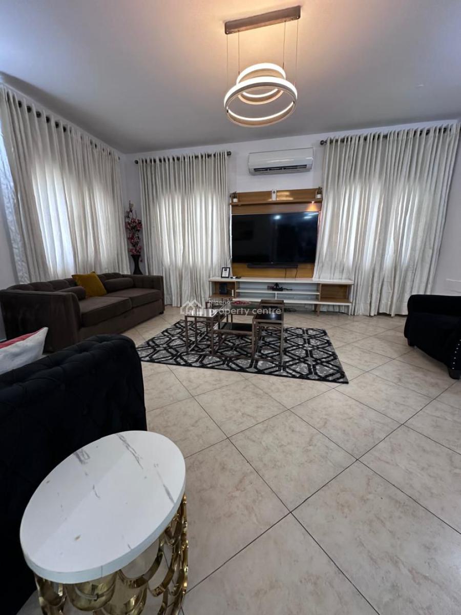 Furnished 3 Bedroom Flat Upstairs, Prime Water Garden, Lekki Phase 1, Lekki, Lagos, Flat / Apartment for Rent