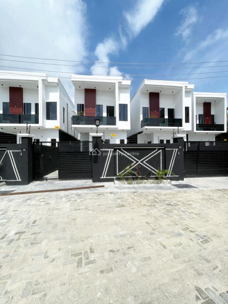 5 Bedroom Fully Detached Duplex with Bq, Chervon, Lekki, Lagos, Detached Duplex for Sale