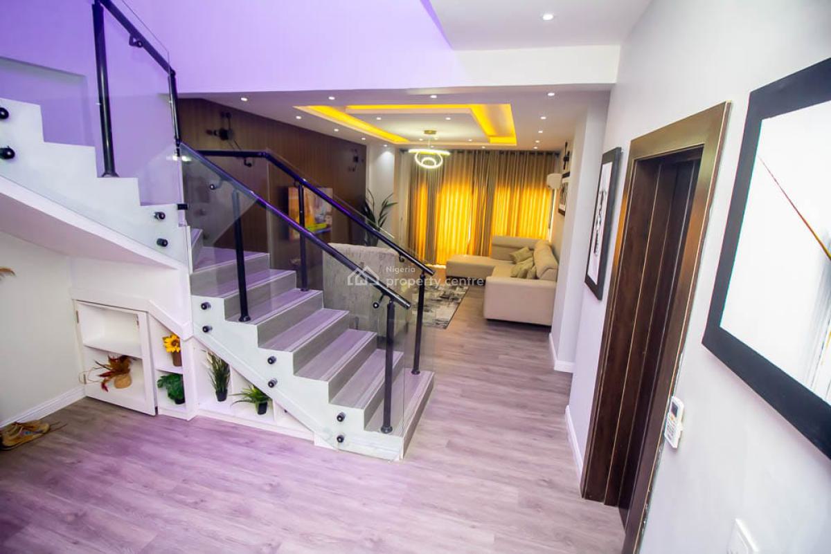 3 Bedroom Maisonette, Phase 2, Osborne, Ikoyi, Lagos, Flat / Apartment Short Let