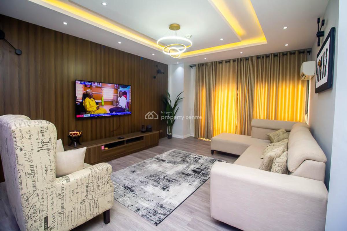 3 Bedroom Maisonette, Phase 2, Osborne, Ikoyi, Lagos, Flat / Apartment Short Let