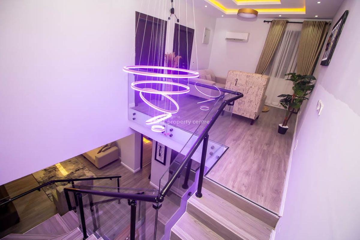 3 Bedroom Maisonette, Phase 2, Osborne, Ikoyi, Lagos, Flat / Apartment Short Let