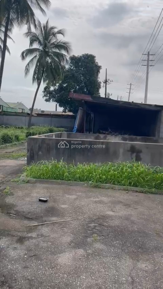 Self Compound 1 Bay Warehouse on Land of Approximately 5,000sqm, Ogba, Ikeja, Lagos, Warehouse for Sale