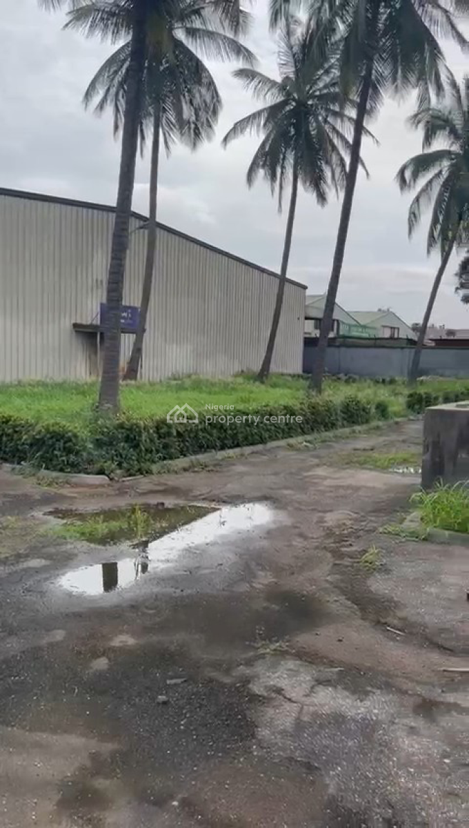 Self Compound 1 Bay Warehouse on Land of Approximately 5,000sqm, Ogba, Ikeja, Lagos, Warehouse for Sale