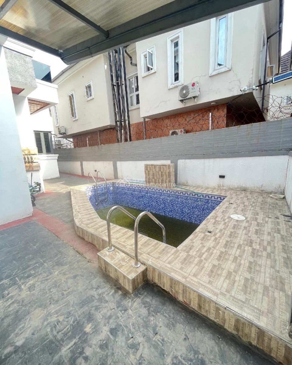 Lovely 5 Bedroom Detached Duplex with Swimming Pool and Bq, Chevron, Lekki, Lagos, Detached Duplex for Sale