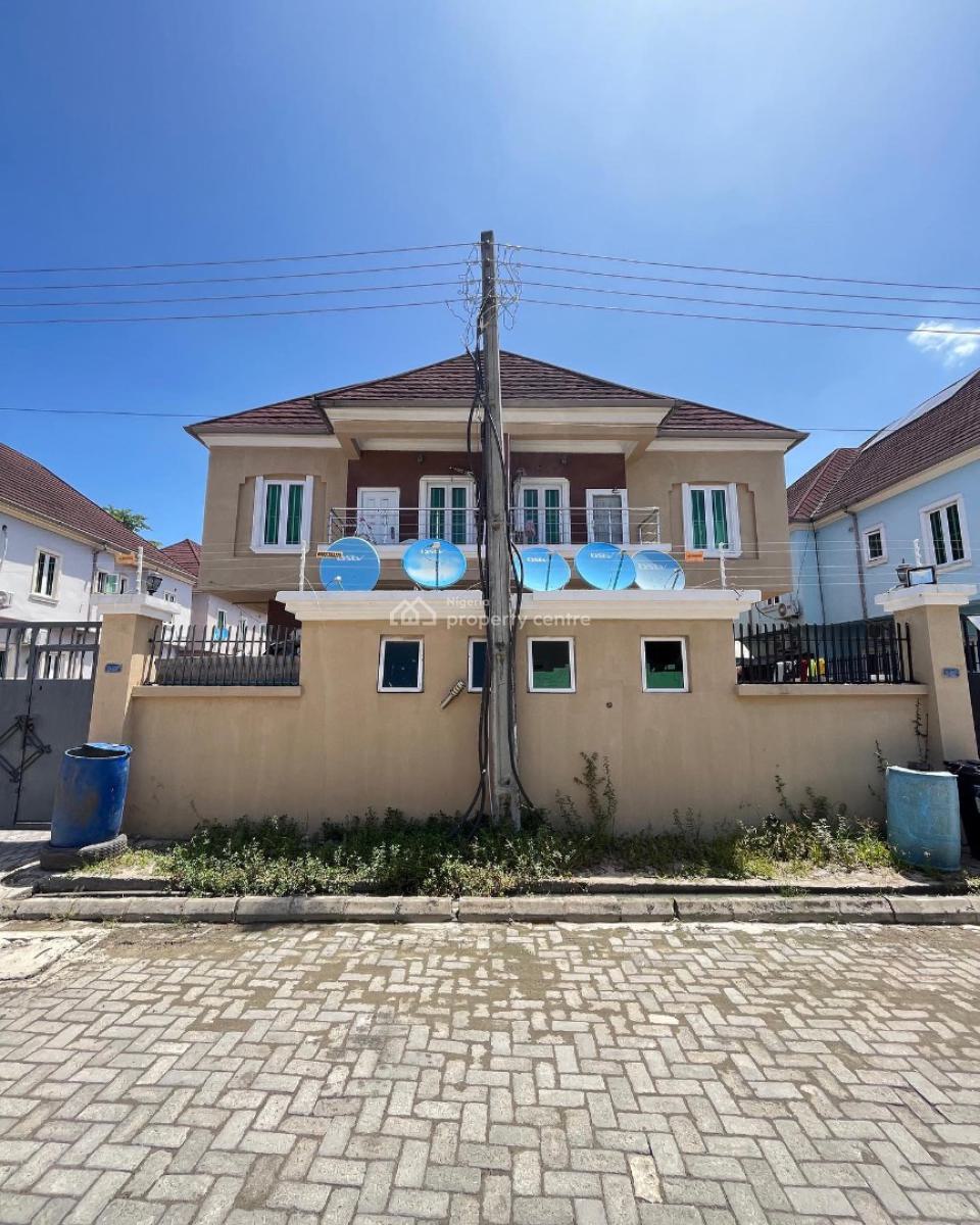 Stunning 4 Bedroom Semi Detached Duplex with Bq, Chevron, Lekki, Lagos, Semi-detached Duplex for Sale