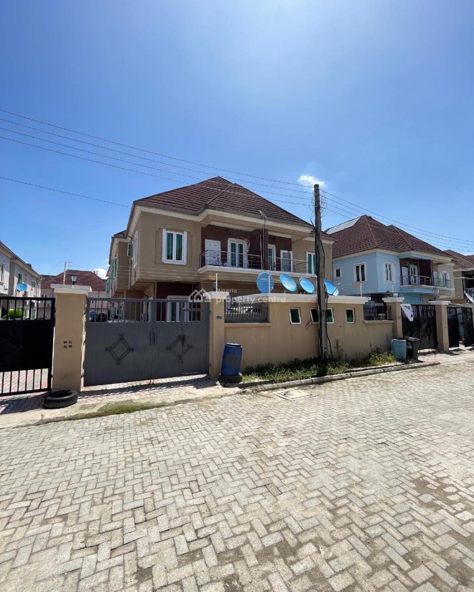 Stunning 4 Bedroom Semi Detached Duplex with Bq, Chevron, Lekki, Lagos, Semi-detached Duplex for Sale