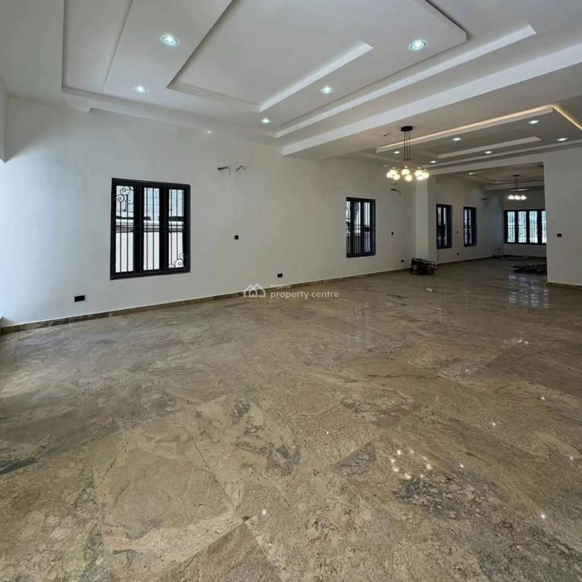 Brand New 7 Bedroom Detached Duplex with a Pool, Elevator, and 2 Rooms Bq, Guzape District, Abuja, Detached Duplex for Sale
