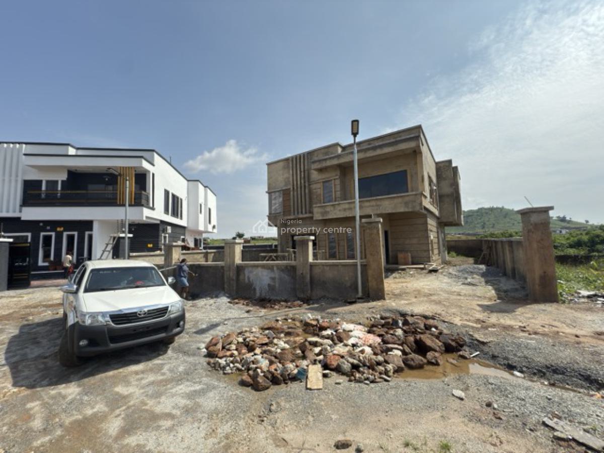 a Solid 4 Bedroom Home in a Standard Estate Environment, Off Fha Bridge, Karsana, Abuja, Detached Duplex for Sale