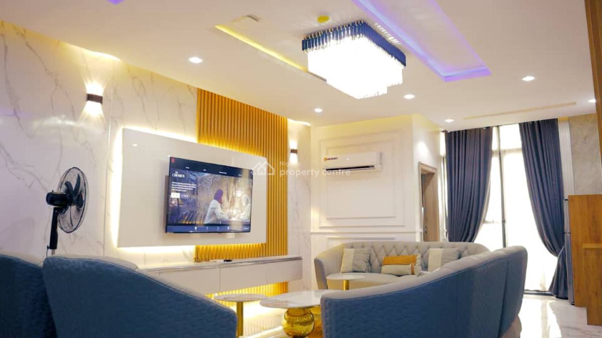3 Bedroom Ocean View Appartment, Phase 2, Osborne, Ikoyi, Lagos, Flat / Apartment Short Let