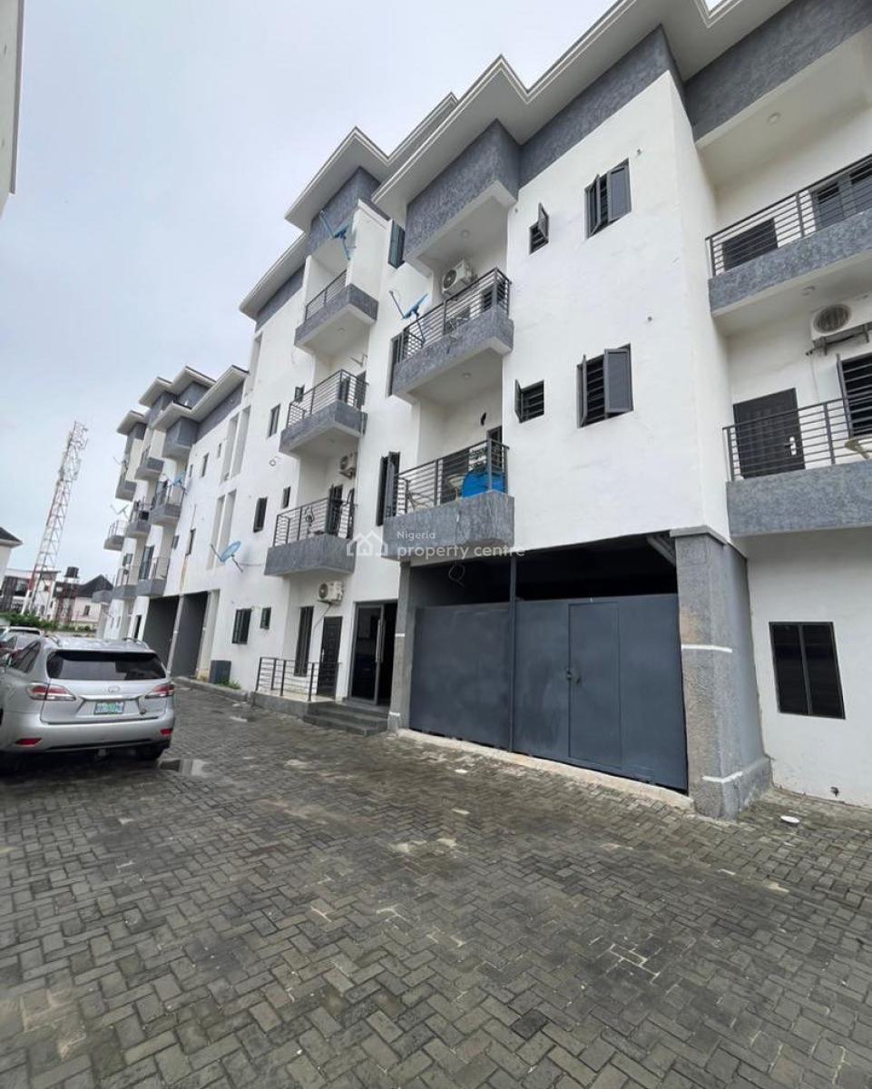 Lovely 2 Bedroom Apartment with Bq, Chevron, Lekki, Lagos, Block of Flats for Sale