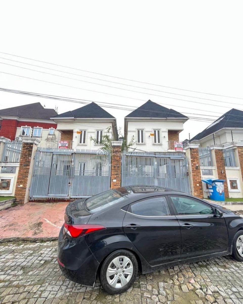 Lovely 4 Bedroom Detached Duplex with Bq, Ikota, Ikota, Lekki, Lagos, Detached Duplex for Sale