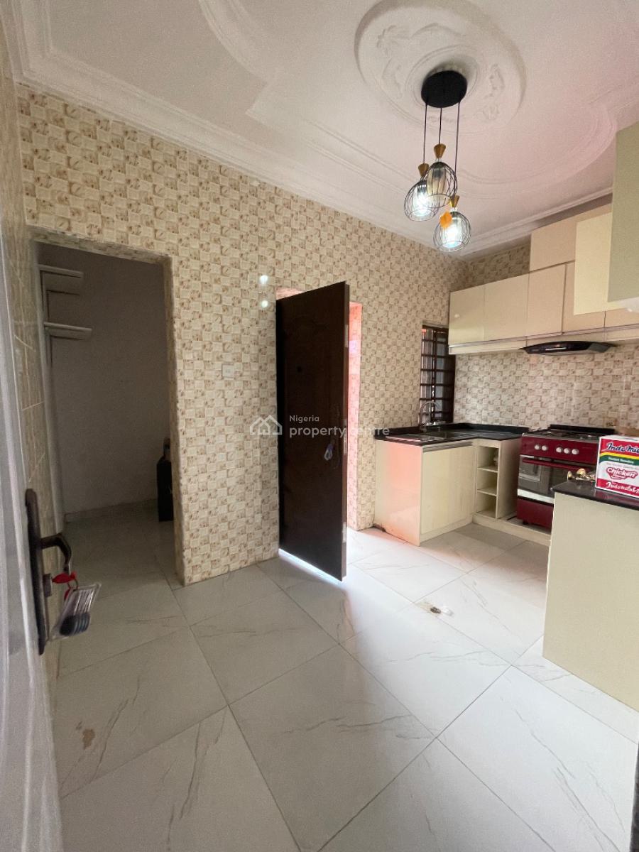 Specious 2 Bedroom Apartment Upstairs with 2 Balconies, Located Inside a Good Estate,interlocked Road and Good Light, Sangotedo, Ajah, Lagos, Flat / Apartment for Rent