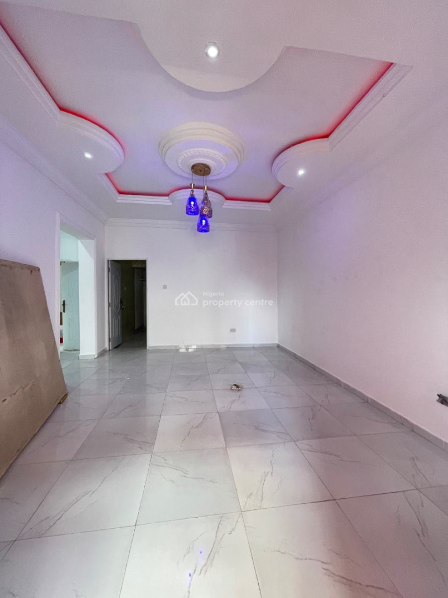 Specious 2 Bedroom Apartment Upstairs with 2 Balconies, Located Inside a Good Estate,interlocked Road and Good Light, Sangotedo, Ajah, Lagos, Flat / Apartment for Rent
