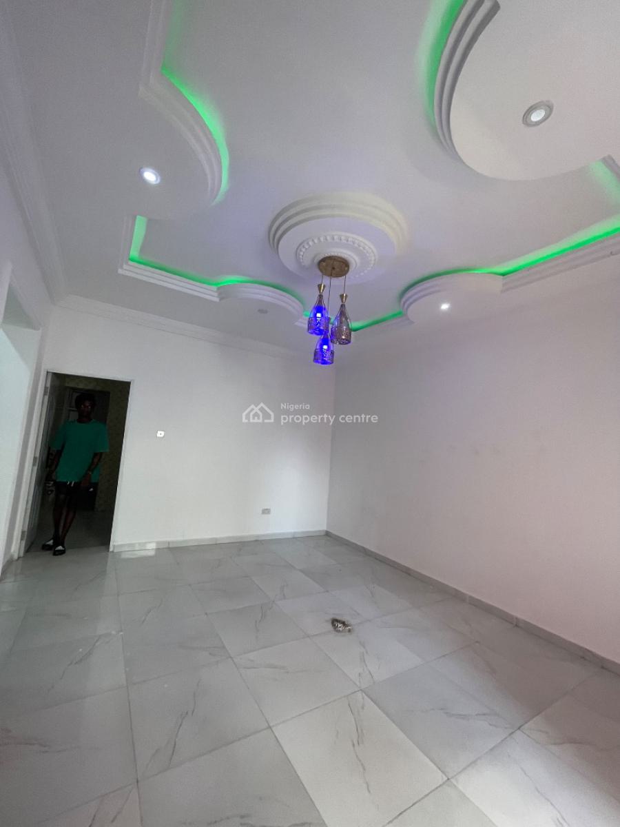 Specious 2 Bedroom Apartment Upstairs with 2 Balconies, Located Inside a Good Estate,interlocked Road and Good Light, Sangotedo, Ajah, Lagos, Flat / Apartment for Rent