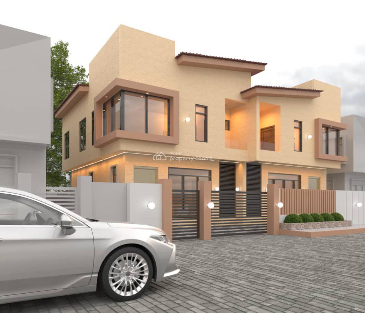 4 Bedrooms Detached Duplex in a Secured and Gated Estate, M. K. O Abiola Garden, Ikeja, Lagos, Detached Duplex for Sale