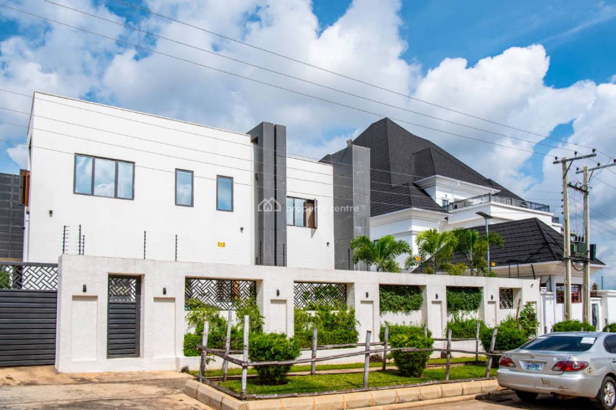 Opulent 7 Bedroom Mansion with Elevator & Premium Amenities, By Pace Setters School, Guzape District, Abuja, Detached Duplex for Sale