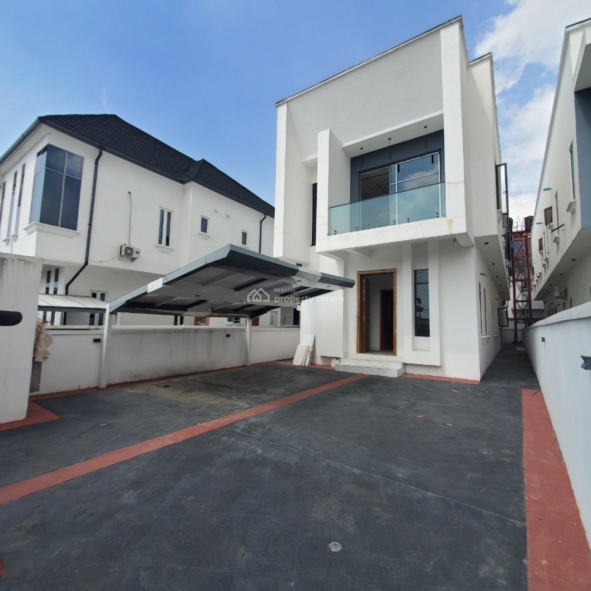 Excellent 5 Bedroom Duplex Within a Secured Estate, Osapa, Lekki, Lagos, House for Sale