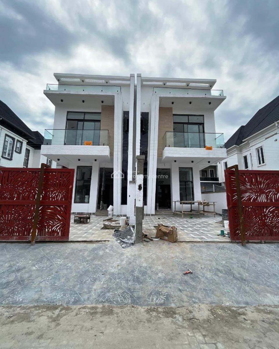 Stunning 4 Bedroom Semi Detached Duplex with Bq, Orchid, Lekki, Lagos, Semi-detached Duplex for Sale
